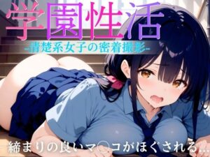 【学園性活】 清楚性女子の密着撮影(てっぽう) [d_412205]