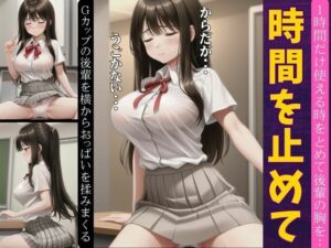 時間を止めて！Gカップの後輩のおっぱいを揉みまくる・・・時間を止める能力者のお楽しみ(性欲クリニック) [d_412481]