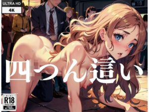 女の子を四つん這いにさせて…(アレンジ) [d_412561]