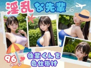 童貞の後輩くんをエッチな身体で誘惑してくる水泳部の先輩(リアルAI製作会) [d_412657]