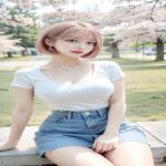 初めてのデートで緊張したから脱いでみた！(AI塾) [d_413238]