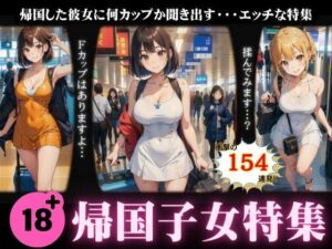 帰国子女特集〜帰国した彼女に何カップか聞き出すエッチなスペシャル〜(天頂絶頂スタイル) [d_413276]