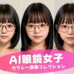 AI眼鏡女子 セクシー画像コレクション(妄想Tech工房) [d_413963]