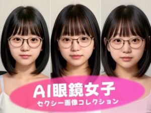 AI眼鏡女子 セクシー画像コレクション(妄想Tech工房) [d_413963]