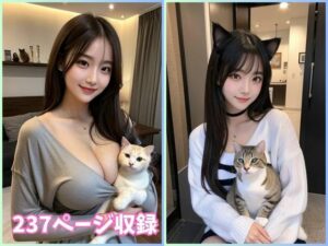 ネコと美:猫と過ごす美女たちの優雅な瞬間(夢幻出版) [d_413992]
