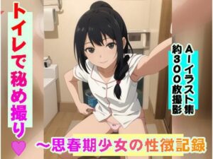 トイレで秘め撮り〜思春期少女の性徴記録(妄想シンギュラリティ研究所) [d_414663]