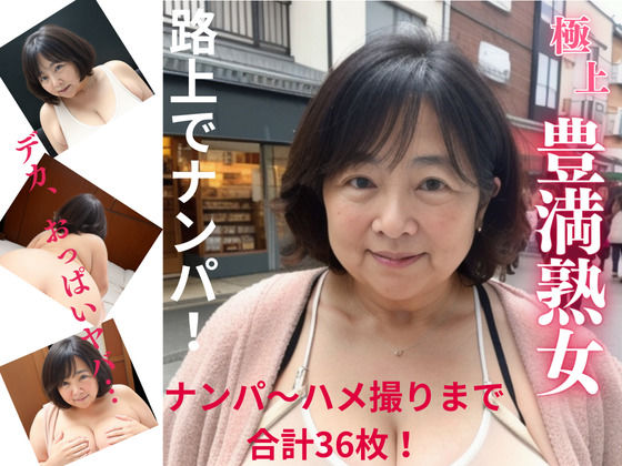 巨乳な豊満熟女をナンパしてハメ撮りしてきた(青春もっこり秘密基地) [d_414887]