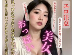 旦那から置いて行かれた子〇と人妻を見つけたので家に連れ込んでみた(FUOKA) [d_414963]