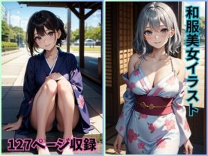 和の詩情:美しき和服女性のイラスト集(夢幻出版) [d_415536]