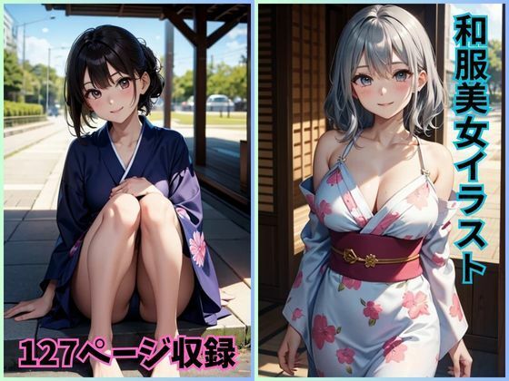 和の詩情:美しき和服女性のイラスト集(夢幻出版) [d_415536]