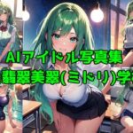AIアイドル写真集山翡翠美翠（ミドリ）学校(きゅりうむ) [d_416502]