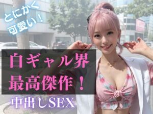 白ギャル界最高傑作！とにかく可愛い白ギャルと中出しSEX(妄想族AI) [d_417991]
