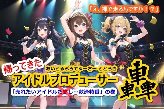 帰ってきたアイドルプロデューサー轟「売れたいアイドルだまし…救済特番」の巻(くまとねこ屋) [d_418451]