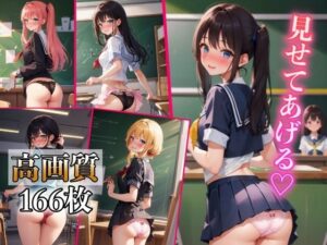 見せてあげる 〜ミニスカートから見えるパンチラショット〜(淫乱魔法使い) [d_418651]