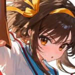 涼宮ハ◯ヒのグラビア(ぱーぷるでい) [d_418912]