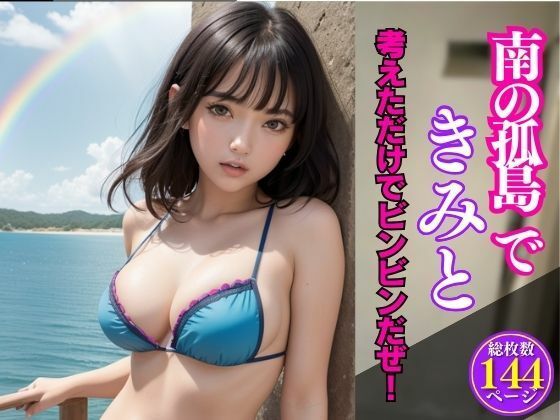 南の孤島できみと考えただけでビンビンだぜ(ねどこ倶楽部) [d_419878]