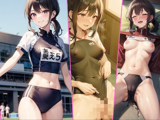 陸上アスリートの引き締まったボディを味わうエロエロSEX(オナもみ) [d_420272]