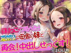 ロリっ子つるぺた！夏祭りに田舎の妹と再会中出しせっくす！(aiぴろり出版) [d_420283]