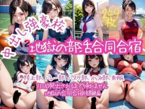 中出し強豪校地獄の部活合同合宿 1日10発出されるまで帰れません地獄の合同合宿体験編(AIエンゼル) [d_421155]