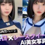 素朴で大胆なエロレースコンパニオン(マイキ) [d_422097]