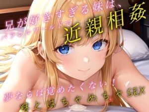 兄が好きすぎる妹は、パラレルワールドで近親相姦。夢ならば覚めたくない！妹とはちゃめちゃセックス(絹道レン) [d_427055]