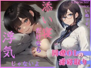 同僚OLの逆寝取り 添い寝だけなら浮気じゃないよ(へきらぼ) [d_429911]