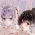 混浴風呂でテレる隣のアーリャさん(さくら前線) [d_431694]