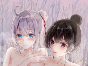 混浴風呂でテレる隣のアーリャさん(さくら前線) [d_431694]