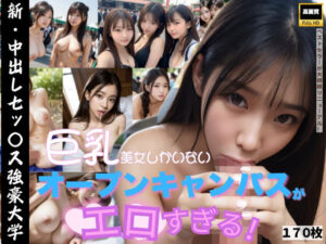 【新】中出しセッ〇ス強豪大学巨乳美女しかいないオープンキャンパスがエロすぎる！(JDくりーむぱい) [d_434668]