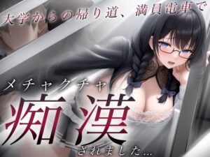大学からの帰り道、満員電車でメチャクチャ痴●されました…(淫靡なるステラ) [d_434979]