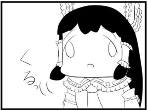 東方4コマ「霊夢のお金儲け大作戦」(ゆるふわ研究所) [d_436033]