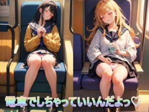 電車でしちゃっていいんだよっ(panpanyama1) [d_328257]