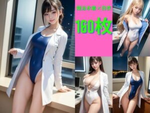競泳水着に白衣を纏った美女たち。-私があなたのアソコ診てあげる？-(168AI) [d_341648]