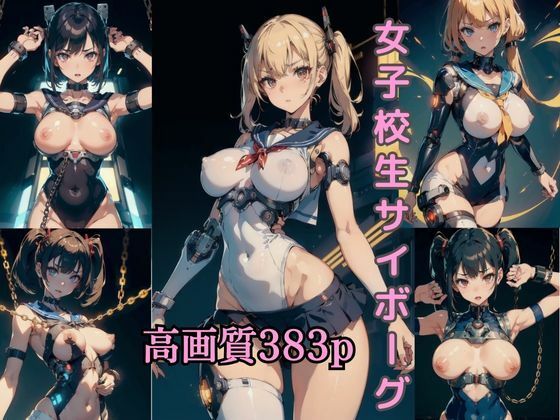 女子校生サイボーグ 【AI美女イラスト集】(AI picture factory) [d_365961]