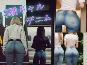 S級ギャルのデニム(AI Library) [d_372632]