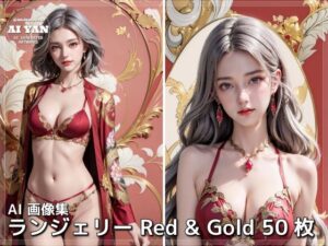 ランジェリー Red ＆ Gold(AI ヤン) [d_384649]