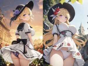 お嬢様のローアングルパンチラ(D.P.H.) [d_399830]