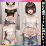 童顔美女に中出し〜淫らな姿でトイレに誘われて・・・「はやくこっちにきて！」(露出系美女クラブ) [d_421632]