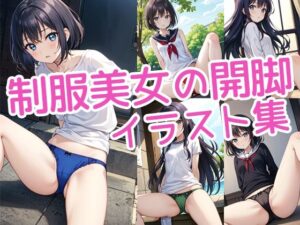 制服美女の開脚イラスト集(ラテ) [d_425917]