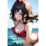 アイドル系 水着イラスト作品集(mirAI工房) [d_426353]