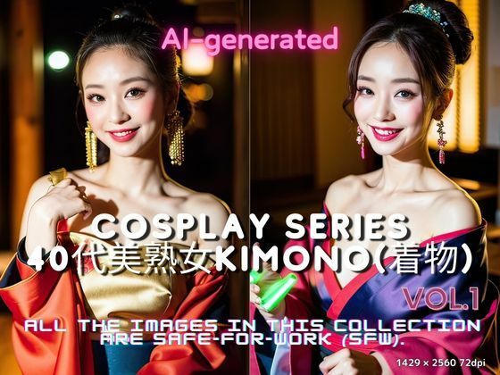 コスプレシリーズ Kimono （着物）編 40代美魔女 na016-1(美伝プロジェクト) [d_426418]