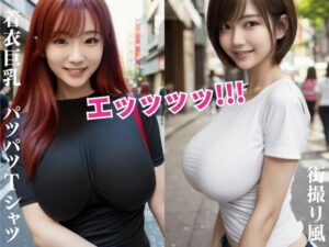 エッッッッ！！！ はち切れんばかりの着衣巨乳がエチエチな90人【パツパツTシャツ】(ヌグサメ) [d_426607]