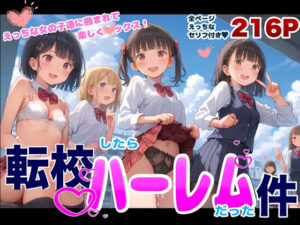 転校したらハーレムだった件【セリフ付き】(くるくるどりる) [d_427796]