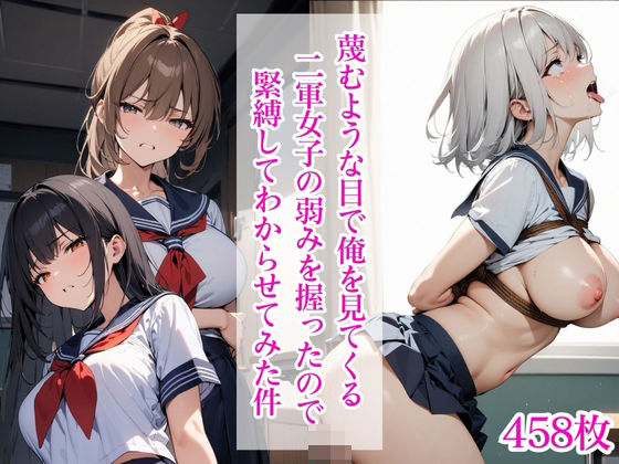 蔑むような目で俺を見てくる二軍女子の弱みを握ったので緊縛してわからせてみた件(chappy) [d_427811]