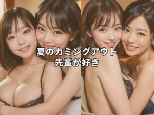 夏のカミングアウト 先輩が好き(AI美女サロン) [d_428898]