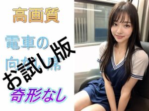 【PC用★高画質】電車の向かい席22〜お試し(★マイナーフェチ★の殿堂) [d_430266]