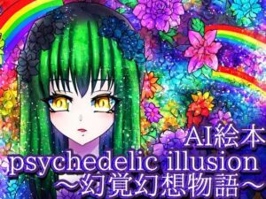 AI絵本「psychedelic illusion 〜幻覚幻想物語〜」(永久恋愛りんごTea) [d_431006]
