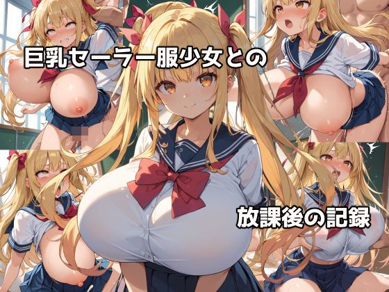 巨乳セーラー服少女との放課後の記録(zangechan) [d_431014]