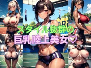 スタイル抜群の巨乳陸上美女(タマナシノオオカミ) [d_431191]