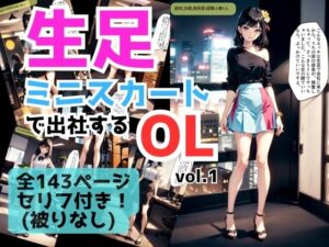 生足ミニスカートで出社するOL vol.1(あらぶるま18＋（二次元）) [d_432514]